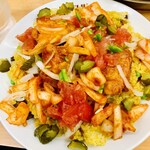 デリー - タンドリーチキンドライカレー