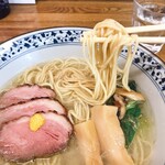 きくや - 鴨と鶏の荒炊き中華そば〜潮仕立て〜