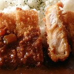酒楽食家こいけ - カツカレーの豚カツ
