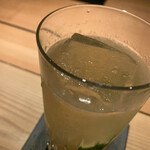 やさいのShot BAR あぐりこ - 牛蒡のカクテル。