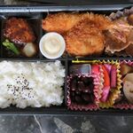 とんかつ&ハンバーグ たくとみ - たくとみ幕の内弁当