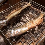 めしの助 - 炭焼き
      ・本ししゃも(雄)
      ※コースと別オーダー