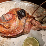 めしの助 - 金目鯛のかぶと焼き