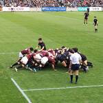 秩父宮ラグビー場 売店 - 我が在住区の戦士たち。