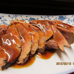 焼き鳥　柳屋 - レバテキを辛子味噌で・・