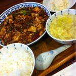 中国菜 オイル - 四川麻婆豆腐ランチ