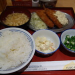 さち福や - 三品定食870円