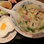 阿里城 - 家人の頼んだ肉野菜タンメン