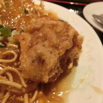 阿里城 - 家人に分けてもらった唐揚げ