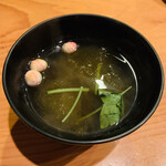 日本料理 たかむら - お吸物