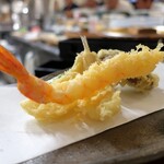 桶家乃隠居 - おまかせの天ぷら２