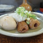 桶家乃隠居 - おでん４つ