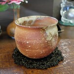 桶家乃隠居 - 芋焼酎ロックかな？