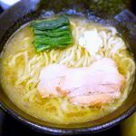 肉玉そば　おとど - おとど流家系ラーメン￥650　2015.8.28