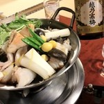 いせ源 - あんこう鍋と越乃寒梅