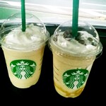 スターバックス・コーヒー - ほうじ茶クリームとあずきなこわらびもちフラぺ♡