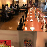 旬菜鮮魚と旨い酒　八右衛門 - 店内雰囲気
女性のお客さんが多いイメージです。