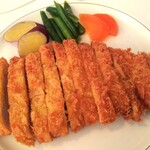 シュール - 日替わりランチ(税込)840円 の豚ロースかつ(2020.01.10)