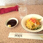 Shuru - サラダ、とんかつソースとマヨネーズ(2020.01.10)