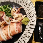 築地寿司清 - 煮ヤリイカ
