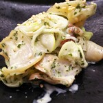 築地寿司清 - 北寄貝の紐となんとか貝の紐のマヨ和え
