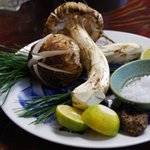 別所山荘 - 焼きまつたけ。やはり一番気に入りました♪