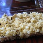別所山荘 - 食べきれない時はご飯をパックに入れて持ち帰っていいようにパックをくださいます。