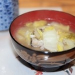 寿し膳かのこ - アラ汁とともにいただきましょう♪