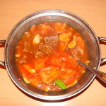 新天心 - 始めは「牛肉とトマト鍋」から・・・