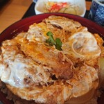 十割そば - かつ丼　ミニ蕎麦セット(2020.01)