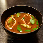 山の茶屋 - 【ランチ 9,000円コース】赤出汁