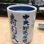 寿司大 - 202001  お茶