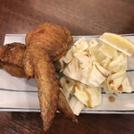 立ち呑み くにし - 手羽餃子