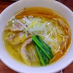 麺の風 祥気 - しおそば@800(ラースタ無料)