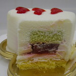 フランス菓子 果摘 - 料理写真:ラブリースマイル断面