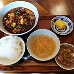 六徳 恒河沙 - Ａランチ　麻婆豆腐