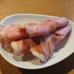 麺肴 ひづき - 小皿チャーシュー