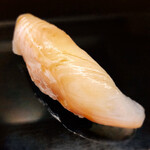 鮨 田可尾 - 平目 （承認済み）