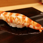 鮨 田可尾 - 車海老（承認済み）