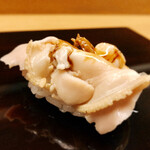 鮨 田可尾 - 煮蛤（承認済み）