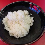 豚骨醤油ラーメン 王道家 - ライス小