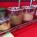 豚骨醤油ラーメン 王道家 - 薬味さんたち