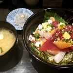 domburiyamagurodommegumi - 魚河岸丼：900円