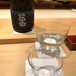 鮨 さかい - 山形正宗　藍　生酛造り