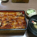 うな辰 - 特上 2800円  お吸い物 お新香付き