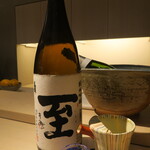 日本料理 みや  - 至　純米吟醸　新潟佐渡