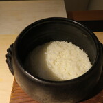 日本料理 みや  - 無農薬米窯炊き御飯