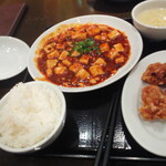 Want Suchi - 麻婆豆腐定食 1,180円