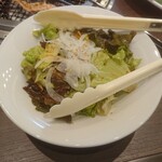 焼肉冷麺やまなか家 - ハーフ韓国風サラダ 330円