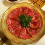 牛みすじの叩き